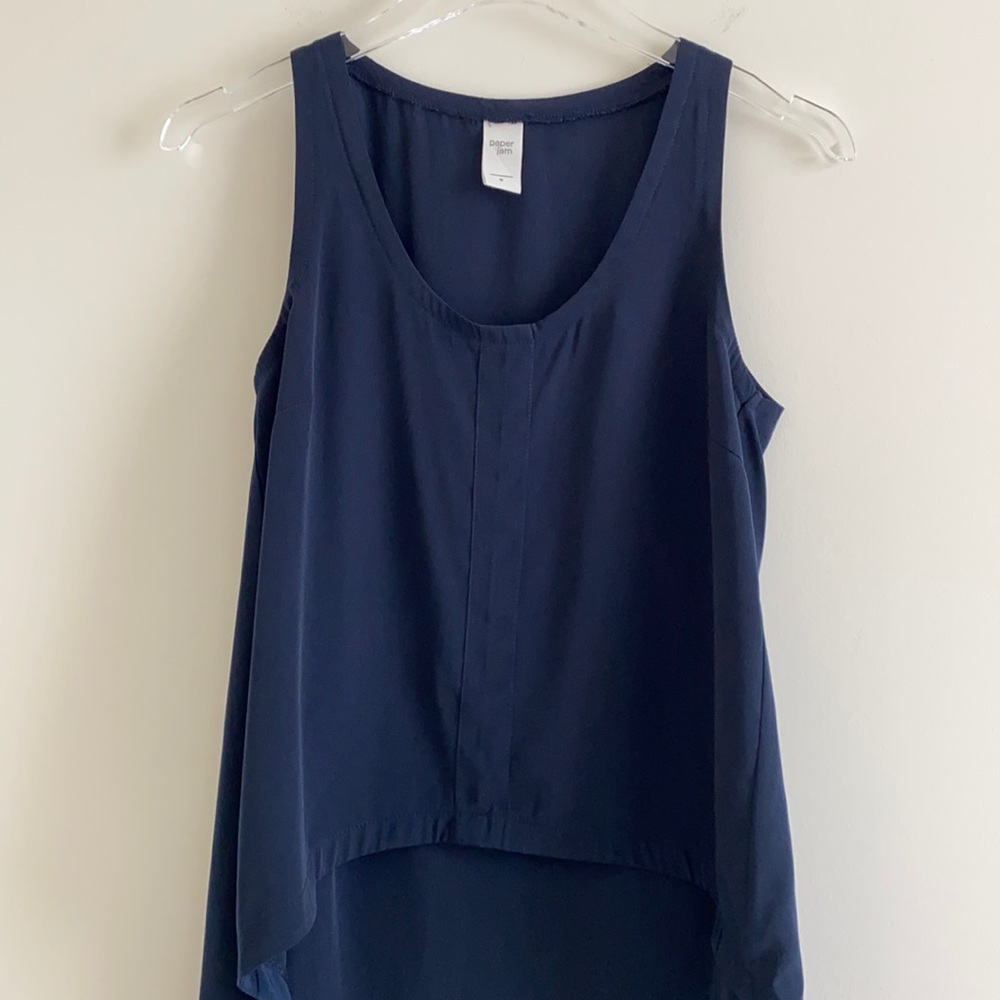 *NWOT* Paper Jam Hi-Low Sleeveless Top